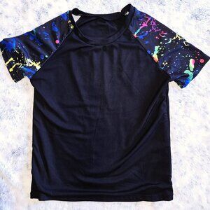 Girls 11-12 Dance or Sports Short Sleeve Top